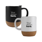 Custom Cork Base Coffee Mug