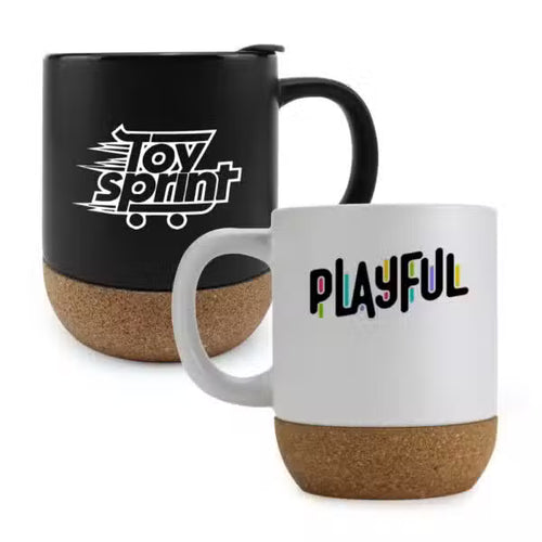 Custom Cork Base Coffee Mug